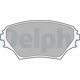 DELPHI LP1632 set placute frana,frana disc