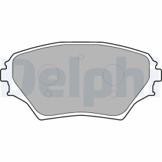 DELPHI LP1632 set placute frana,frana disc foto