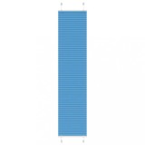 vidaXL Jaluzea plisată Albastru 40x200 cm Lățime țesătură 39,4 cm
