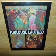 TOULOUSE-LAUTREC ALBUM LIMBA ENGLEZA EDITURA MERIDIANE ANUL 1980