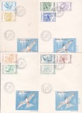 Bnk fil FDC - Uzuale Pasari acvatice 1990, Romania de la 1950, Fauna