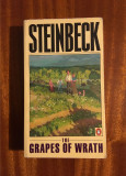 Steinbeck - The grapes of wrath (Penguin Books, 581 pagini - Stare foarte buna!)