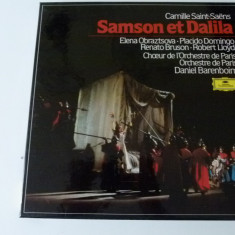 Samson et Dalila- Saint -Saens, Barenboim , orch. de Paris - 3 vinil box