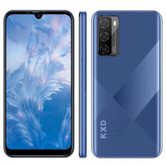 Telefon mobil KXD D26 Albastru, 4G, IPS 6.26 , 2GB RAM, 32GB ROM, Android 11, SC9832E OctaCore, GPS, Face ID, 3200mAh, Dual SIM