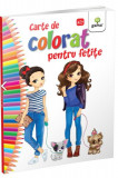 Carte de colorat pentru fetițe - Paperback brosat - Gama
