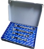 Cumpara ieftin Set de chei inelare cu clichet si LED, 4 piese ADLER AD-3550.25 PROFI