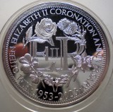 5.188 SET 3 MONEDE INSULELE SOLOMON ISLANDS ELIZABETH II CORONATION 2023 PROOF