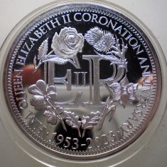 5.188 SET 3 MONEDE INSULELE SOLOMON ISLANDS ELIZABETH II CORONATION 2023 PROOF