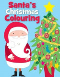 Christmas Colouring Santa | Carly Blake