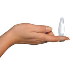 Butt Anal Transparent Best Seller "Finger Plug" 7,2 cm##