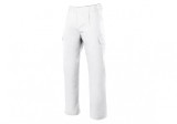 Cumpara ieftin Pantaloni cu buzunare multiple VELILLA 345, culoare alba, marimea 40 - OUTLET