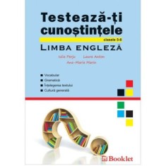 Testeaza-ti cunostintele. Limba engleza - Iulia Perju foto