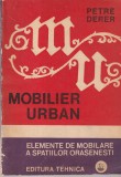 Petre Derer - Mobilier urban. Elemente de mobilare a spatiilor orasenesti