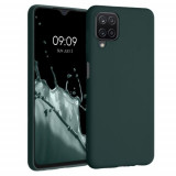 Husa pentru Samsung Galaxy A12, Silicon, Verde, 54048.169