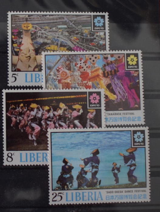 sTS24/01 Timbre Serie Liberia