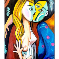 reproducere pictată în ulei Pablo Picasso, Pocałunek, 60 x 90 cm