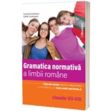 Gramatica normativa a limbii romane, clasele VII-VIII