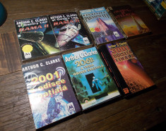 Lot 12 cărți SF Arthur C. Clarke - pentru colecționari foto