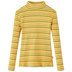 Tricou de copii cu m&acirc;neci lungi, ocru, 140