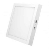 Aplica LED patrata 12W, 220V cu contur metalic modern, 16x16 cm