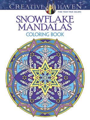 Creative Haven Snowflake Mandalas Coloring Book foto