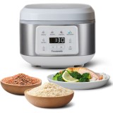 Aparat multifunctional pentru gatit orez si gatit cu abur Panasonic SR-DA152WXE, 4l, tehnologie fyzzy logic, 4 programe automate, oala cu invelis cera