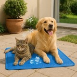 Covoras Racoritor Albastru pentru Caini 65x40cm