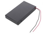Suport Baterii AA 8x cu Comutator Negru 150mm