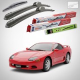 Cumpara ieftin Ștergătoare Mitsubishi 3000 GT Coupe (Z16A) 1992-2000 | Set Față și Spate Flat &ndash; TeamCar&reg;