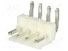 Conector pas semnal, 4 pini, pas pini 3.96mm, tata, NINIGI - NS39-W4K