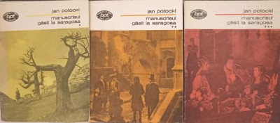 MANUSCRISUL GASIT LA SARAGOSA VOL.1-3-JAN POTOCKI-265949 foto