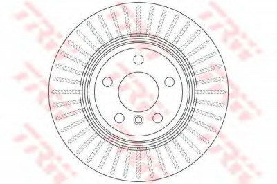 Disc frana BMW Seria 4 Cabriolet (F33, F83) (2013 - 2016) TRW DF6512S foto