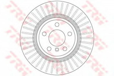 Disc frana BMW Seria 3 (F30, F35, F80) (2011 - 2016) TRW DF6512S foto