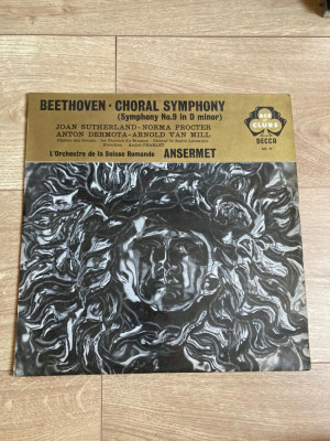 Vinyl/vinil - BEETHOVEN - CHORAL SYMPHONY foto