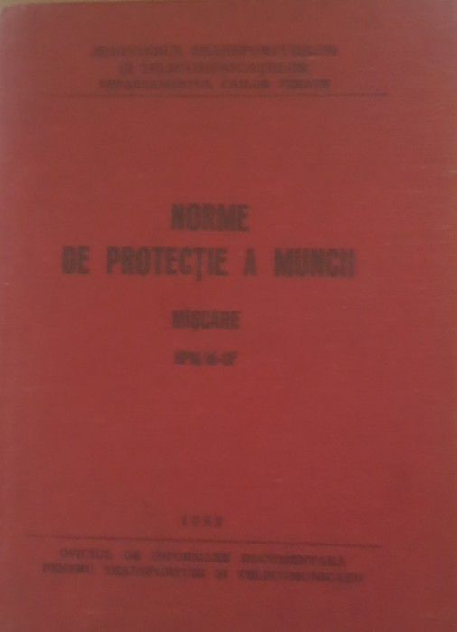 Norme de protecție a muncii. Miscare