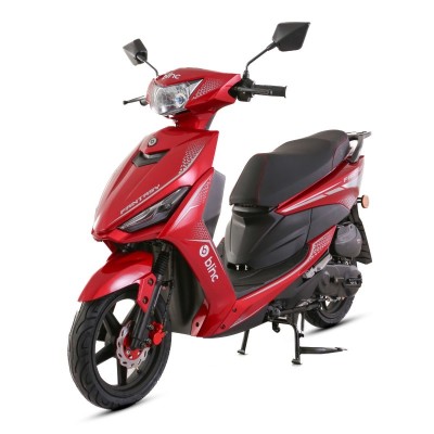 Scuter Blinc Fantasy 50cc, culoare rosu/gri Cod Produs: MX_NEW BLINCFANTASY504-8 foto