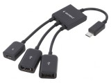Adaptor USB Dual Micro USB și USB A