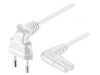 Cablu Alimentare CEE 7/16 la IEC C7, 3m, Goobay