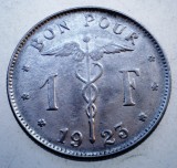 7.669 BELGIA 1 FRANC 1923 BELGIQUE