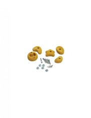 Set 5 pietre de catarat escalada medii galbene KBT