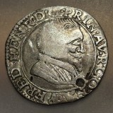 Franța Orange 1 Teston ND (1625-47) argint R-1,Frederic Henric Nassau