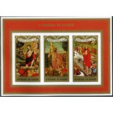 BURUNDI 1965 PICTURA RELIGIE PASTI NEDANTELAT