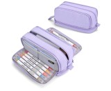 Cumpara ieftin Penar pentru scoala Sciphylia, 4 compartimente, violet - RESIGILAT