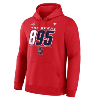 Washington Capitals hanorac de bărbați cu glugă Alex Ovechkin #8 The GR8 Chase The Great 895 - XXL foto