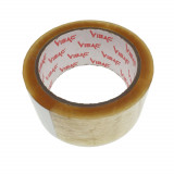 Banda adeziva tip scotch, 48 mm x 60 m, Vibac Solvent, honey transparenta