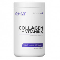 Supliment alimentar Colagen (9500 mg) cu Vitamina C (500 mg), OstroVit Supreme