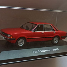 Macheta Ford Taunus TC3 1980 rosu - IXO/Hachette 1/43