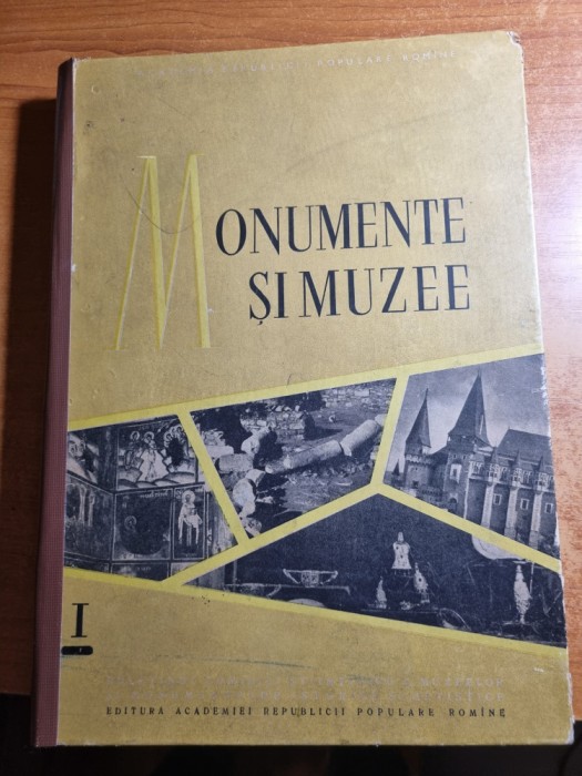 album - monumente si muzee - din anul 1958 - academia republicii populare romane