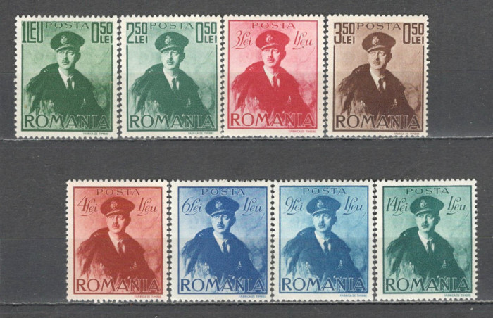 Romania.1940 Regele Carol II-cu pelerina ZR.77