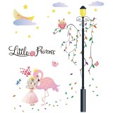 Cumpara ieftin Sticker decorativ, Little Princess, 115 cm, 1379ST, Oem